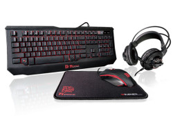 Thermaltake Knucker 4 In 1 Gaming Kit (Mouse Keyboard Mousepad Headphone) Combo