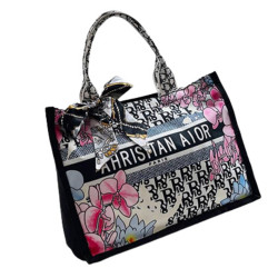 Nylon Shoulder Bag For Women - Multicolor - LB-126
