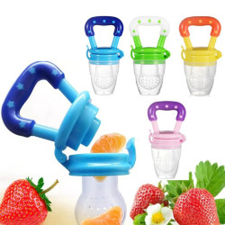 Baby Pacifier Fruit Vegetables Meat Feeder Nibbler Silicone