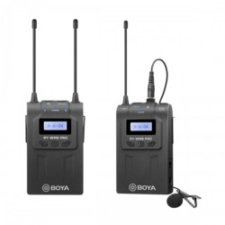 Boya BY-WM8 Pro-K1 UHF Dual Channel Wireless Microphone System (One Transmitter And One Receiver)