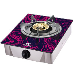 Walton Glass Top Single Burner WGS-SGC1 (LPG)