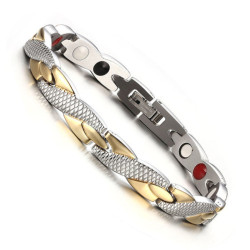 Magnetic Therapy Bracelet Natural Pain Relief For Arthritis and Joint Pain For Men and Women 8.3"