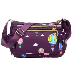 Korean sports travel shoulder bag ( purple colour )