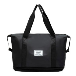 3 In 1 Large Capacity Foldable Travel Bag black