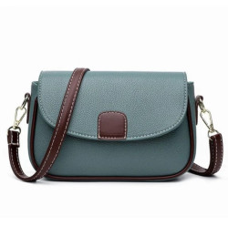 PU Leather Handbags Women Fashion Crossbody Bags(blue)