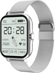 LIGE GT20 Silver Bluetooth Call Smart watch