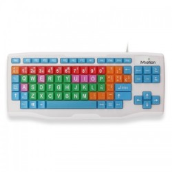 Meetion MT-K800 Colored Big Keys Kids Keyboard