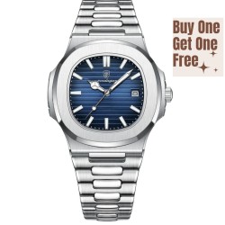 Buy 1 Poedagar 613 new stylish water resistance watch Get 1 Free