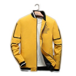 DIMUSI Autum Winter Men's Bomber Zipper Jacket