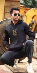 Men's Hoodie- Black