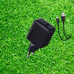 Oraimo Cannon 18W Fast Charging Adapter with 1m Type-C Cable (OCW-E5184+C53)