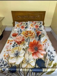 China Premium 3D Design Bed Sheet