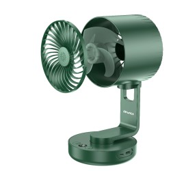 Awei F34 Strong Wind Air Circulation Wide Angle Night Lamp Fan 4000mAh