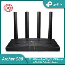 TP-Link Archer C80 AC1900 Dual-Band Gigabit WiFi Router